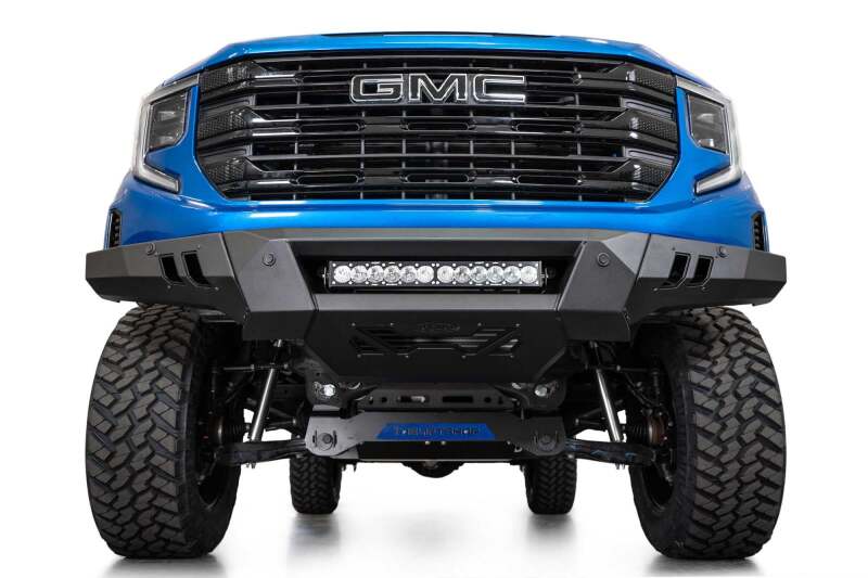 GMC 1500 Bumper - Front - Addictive Desert Designs - Black Label - Satin Black - `22-`27